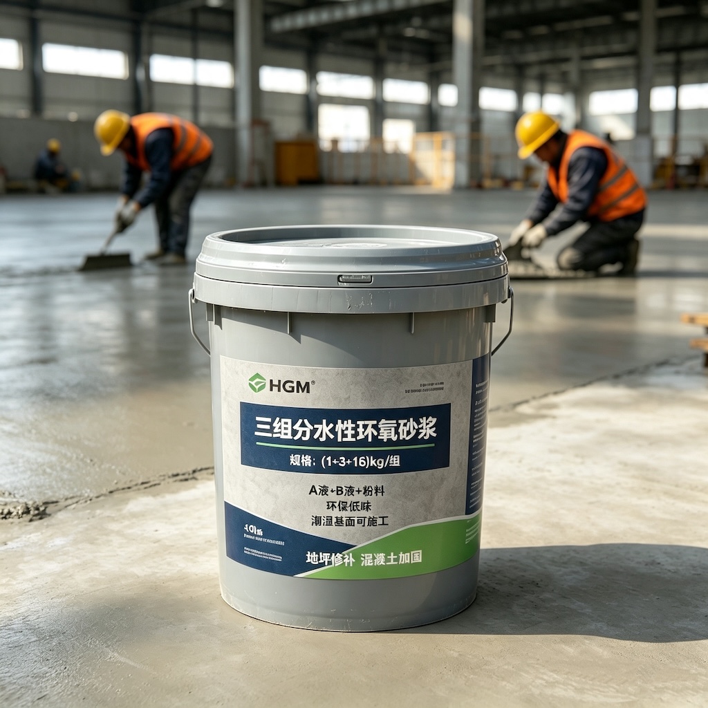 松溪三组份水性环氧砂浆